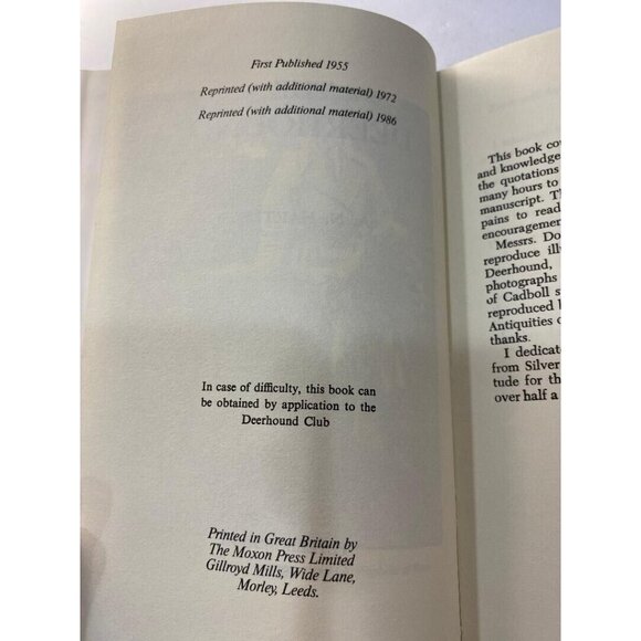 The Deerhound, A.N. Hartley - 1968 (1972 Edition), H/C Book, VGC - Picture 4 of 6